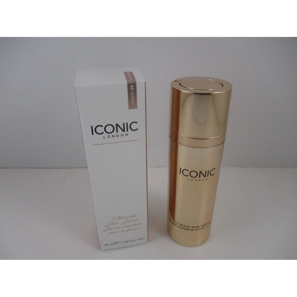 Iconic London Ultimate Skin Serum "Twist, top, and pump"- 1.01 oz - New